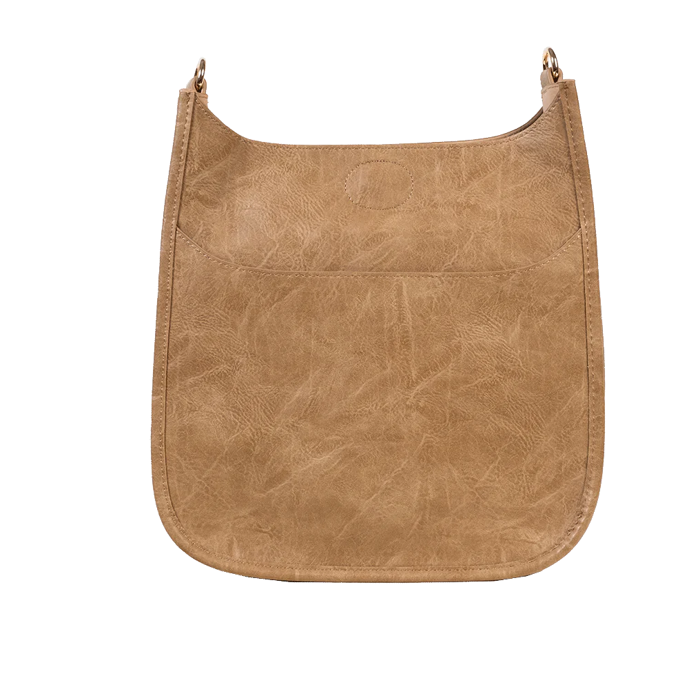 Classic Vegan Leather Messenger